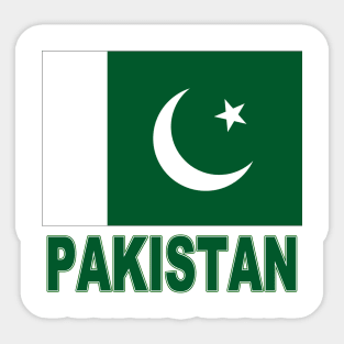 The Pride of Pakistan - Pakistani National Flag Design Sticker